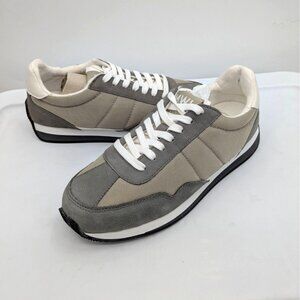 Madewell Retro Sneakers Unisex Size 8 Women 6.5 Men Mesh League Leather Coastal